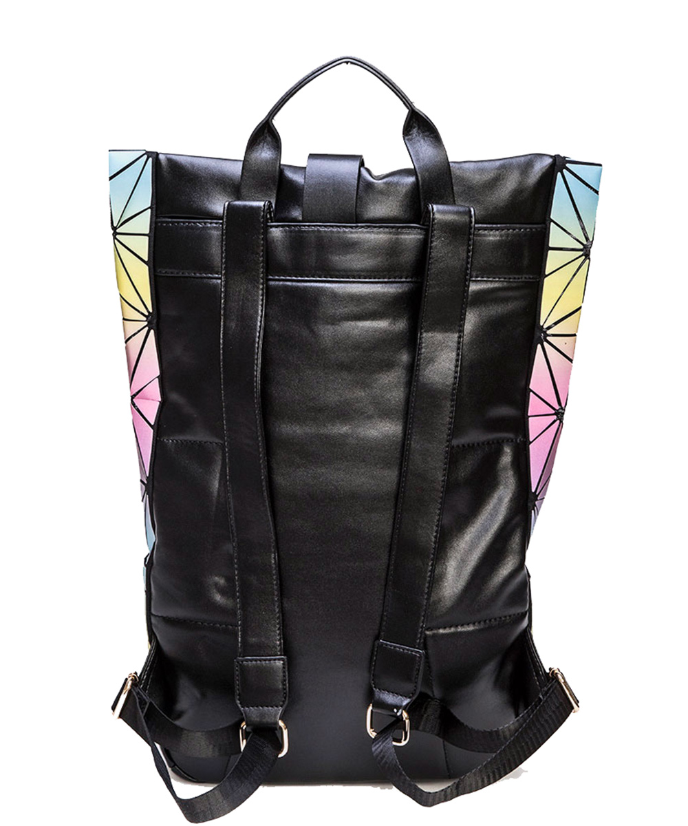 Geo Structure Fashion Backpack 6013